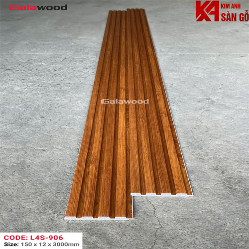 Tấm Ốp Lam 4 Sóng Thấp Galawood LS-906